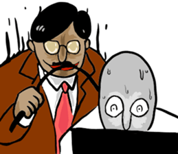 job man sticker #15877073