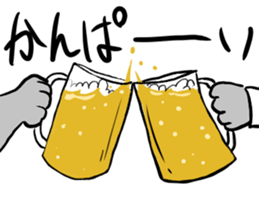 job man sticker #15877080