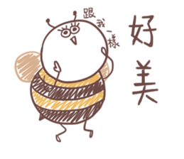 A-Bee Bee sticker #15877413
