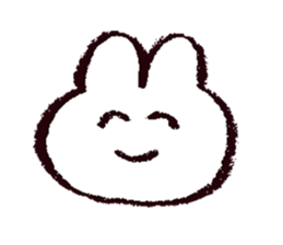 White Usachan Sticker sticker #15877426