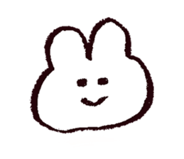 White Usachan Sticker sticker #15877427