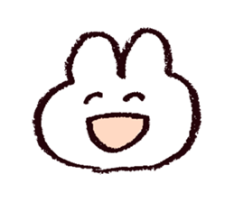 White Usachan Sticker sticker #15877428