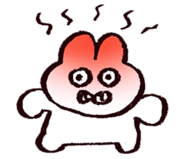 White Usachan Sticker sticker #15877431