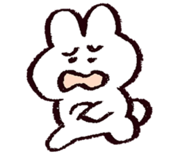 White Usachan Sticker sticker #15877432