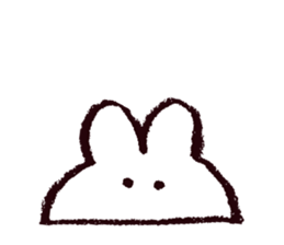 White Usachan Sticker sticker #15877438