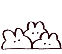 White Usachan Sticker sticker #15877439