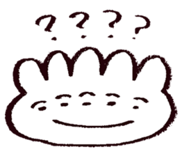 White Usachan Sticker sticker #15877441