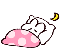 White Usachan Sticker sticker #15877444