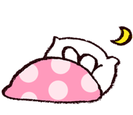 White Usachan Sticker sticker #15877445