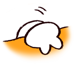 White Usachan Sticker sticker #15877456