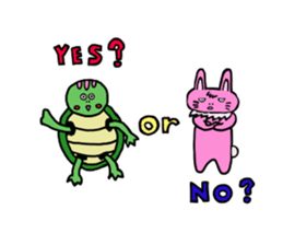 kame&usa sticker #15877977