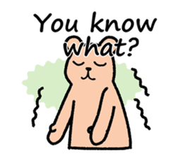 Yucony English Stickers sticker #15878065