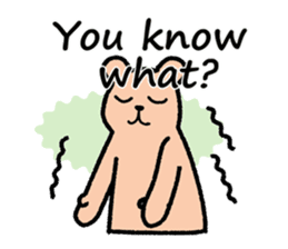 Yucony English Stickers sticker #15878065