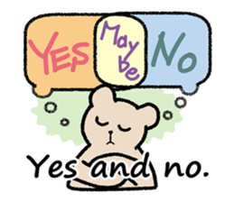 Yucony English Stickers sticker #15878077