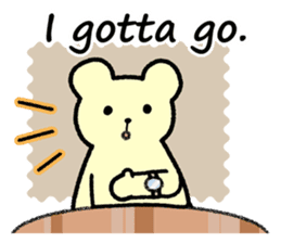 Yucony English Stickers sticker #15878085