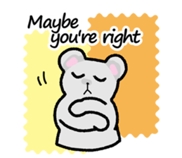 Yucony English Stickers sticker #15878094