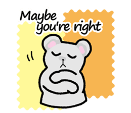 Yucony English Stickers sticker #15878094