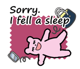 Yucony English Stickers sticker #15878097