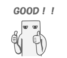 A square creature sticker #15878218