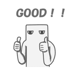 A square creature sticker #15878218