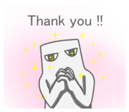 A square creature sticker #15878222