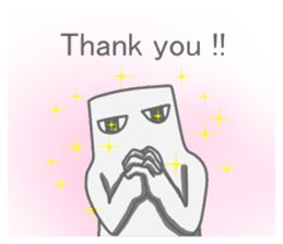 A square creature sticker #15878222