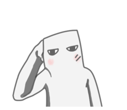 A square creature sticker #15878225