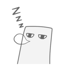 A square creature sticker #15878227