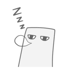 A square creature sticker #15878227