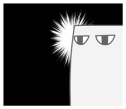 A square creature sticker #15878233