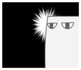 A square creature sticker #15878233