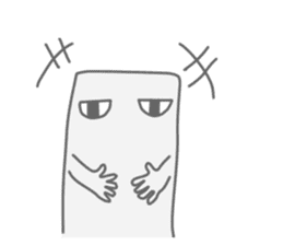 A square creature sticker #15878235