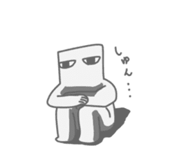 A square creature sticker #15878236