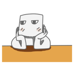 A square creature sticker #15878237