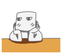 A square creature sticker #15878237