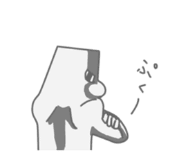 A square creature sticker #15878248