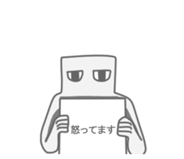 A square creature sticker #15878249