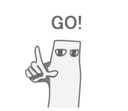 A square creature sticker #15878251