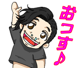 good luck!yohji sticker #15878282