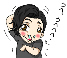 good luck!yohji sticker #15878288