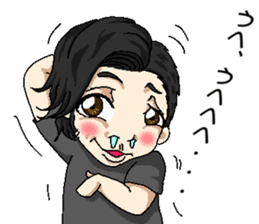 good luck!yohji sticker #15878288