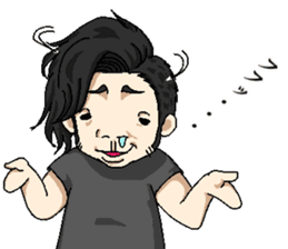 good luck!yohji sticker #15878289