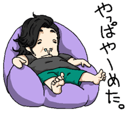 good luck!yohji sticker #15878293