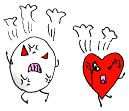 Characters of 6-year-old daughter sticker #15878357