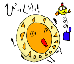 Characters of 6-year-old daughter sticker #15878361