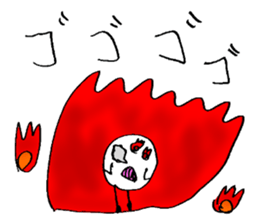 Characters of 6-year-old daughter sticker #15878368