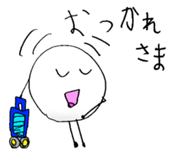 Characters of 6-year-old daughter sticker #15878385