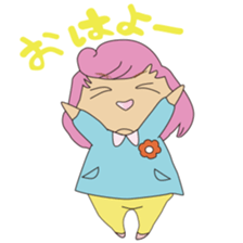 Kindergarten and black cat sticker #15878690