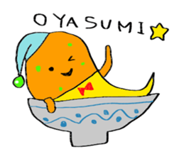 Onigiri obake stiker sticker #15878775