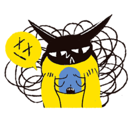 Depressy Trouble sticker #15878838